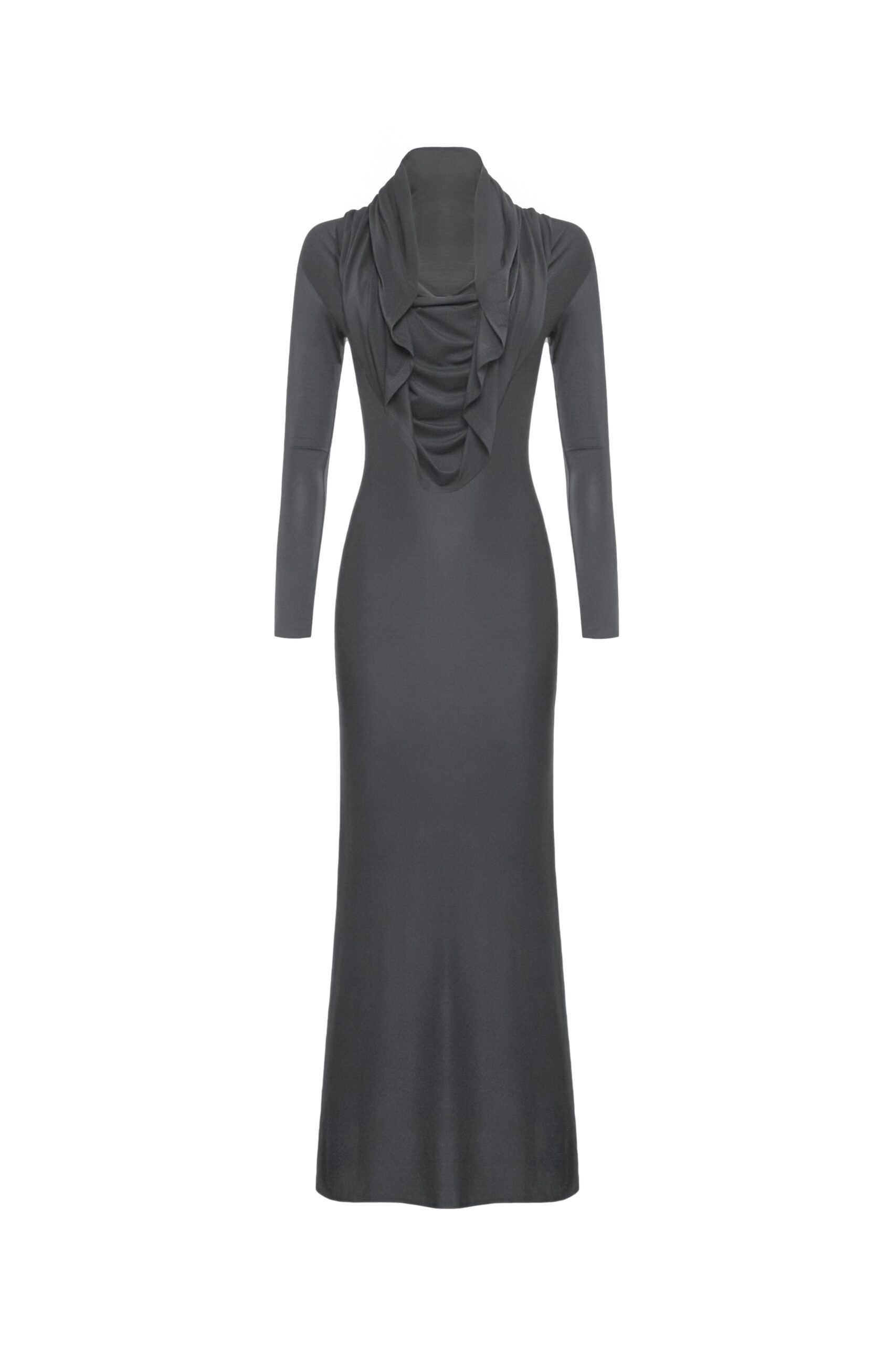 Плаття KYLIE MAXI DRESS сірого кольору від бренду Her Name