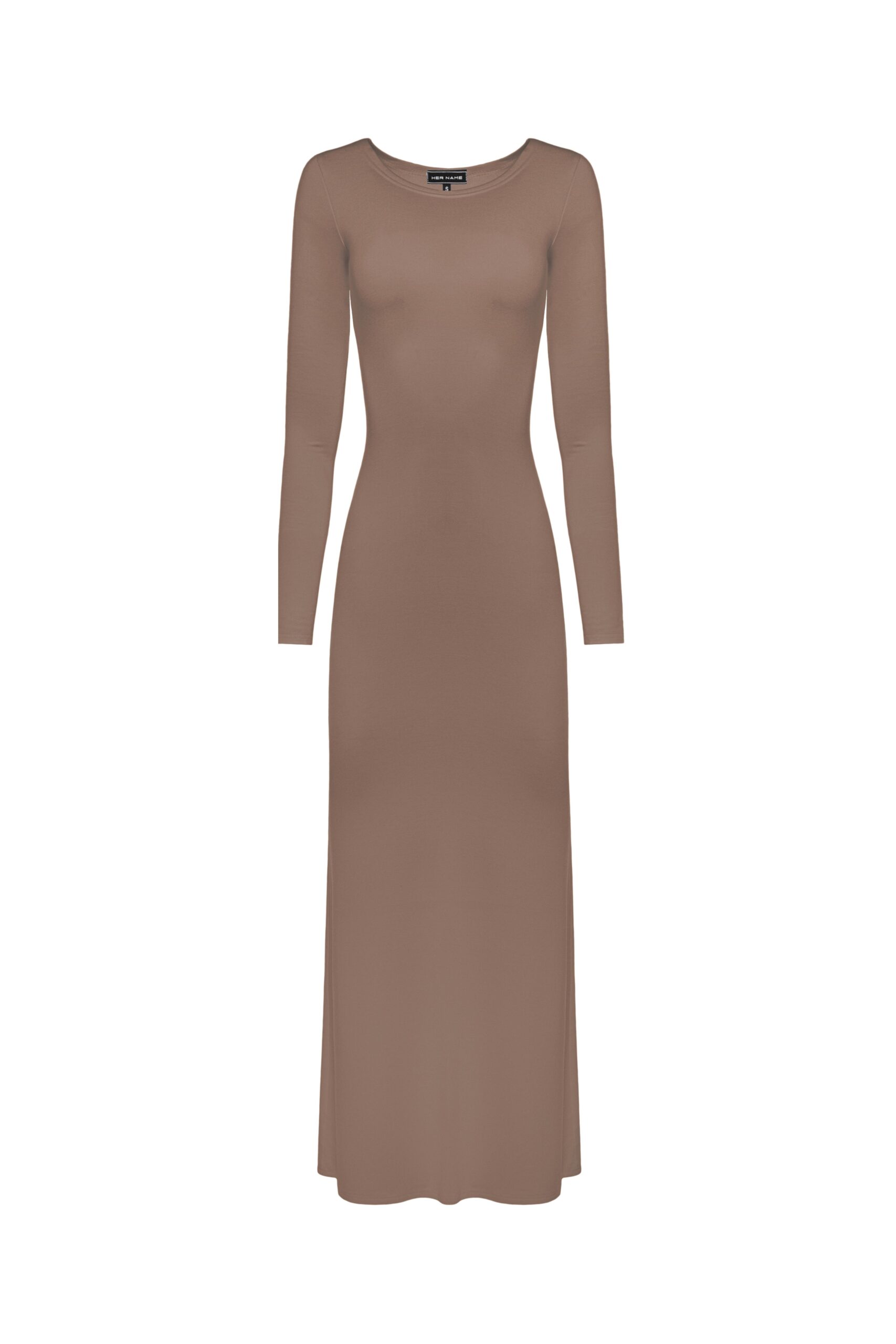 Плаття Мокко кольору NAKD MAXI DRESS від бренду Her Name