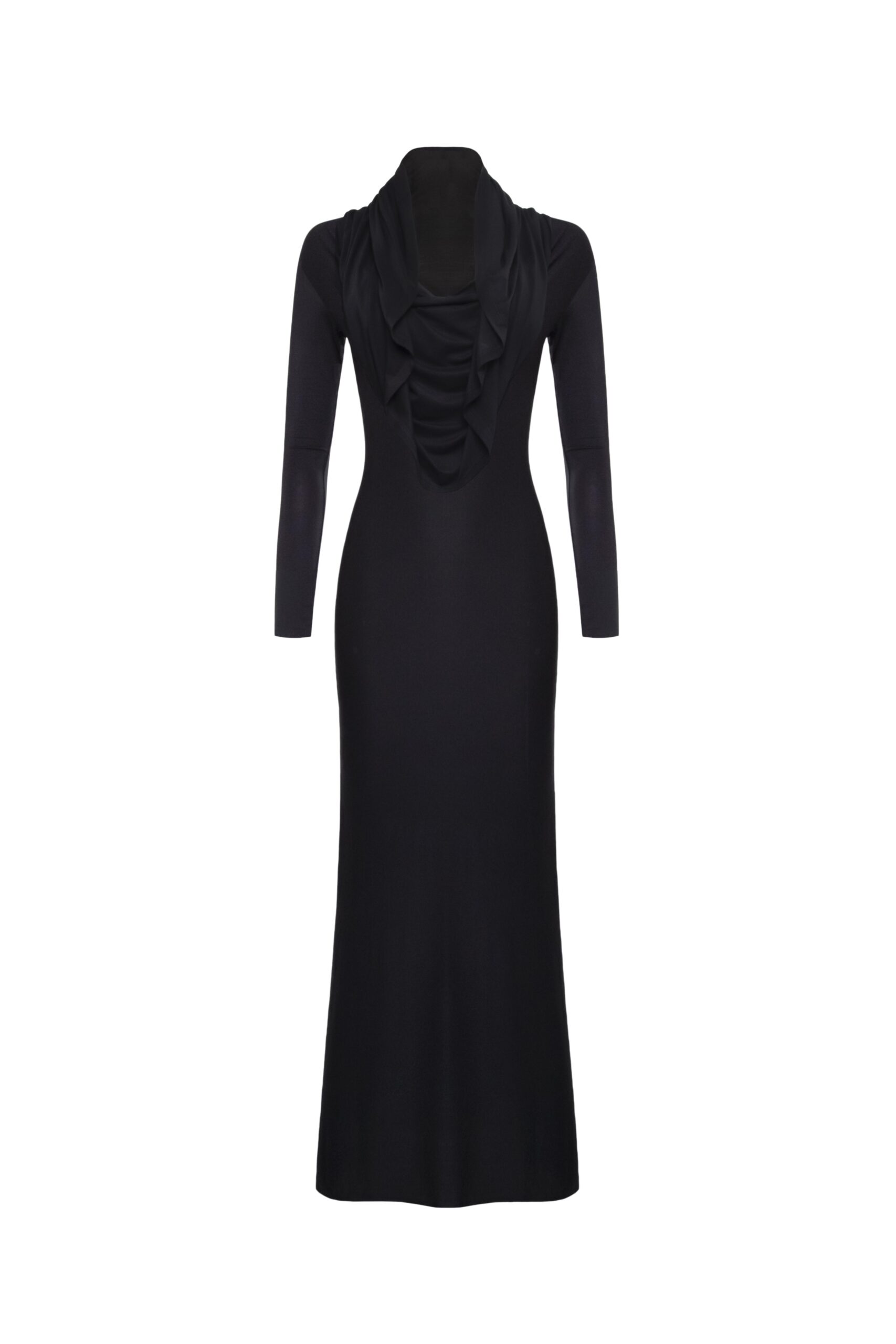 Плаття KYLIE MAXI DRESS чорного кольору від бренду Her Name